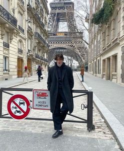 A tad nippy today on the 5th day in Paris.