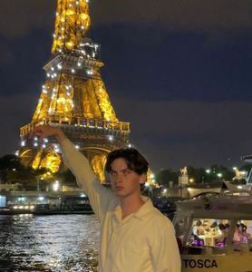 Last night in Paris, mate.
