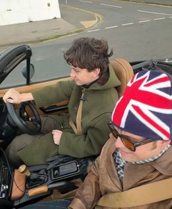 Me and Adder, embarking on a proper adventure, mate! Elliot, just kickin' back in the motor's rear.
