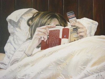 I’ll sketch each of them, but hastily. No, I’m doing it just so you’ll forgive me anyway,; it’d take me a whole hour if I had to read them a story too! There’s a rabble of brats on our Mulberry street. &amp;. I’ll take the bite, give it to me. I’m turning my cheek towards you.
