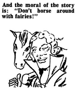 is that why Fraser is moping around?!; ocH rest assured you wonʼt get another ounce of sugar after this—this—humbuggery!
