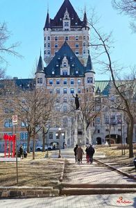 Frontenac Hotel - Back yard