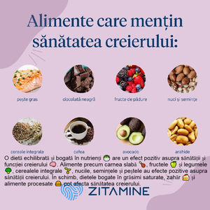 Alimente care mențin sănătatea creierului