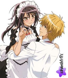 Day 8 - Favorite canon couple - Usui x Misaki, Kaichou wa Maid-sama