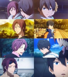 Day 9 - Favorite non-canon couple - Rin x Haru, Free!