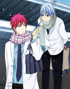 Day 9 - Favorite non-canon couple - Akashi x Kuroko, Kuroko no Basket
