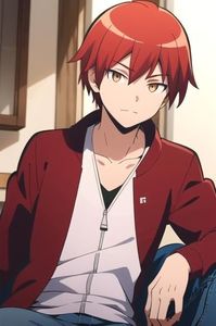 Day 17 - Favorite supporting male character - Akabane Karma, Ansatsu Kyoushitsu