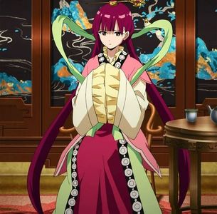 Day 18 - Favorite supporting female character - Kougyoku Ren, Magi