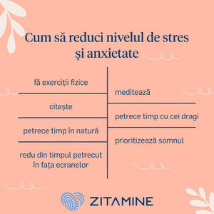 Cum să reduci nivelul de stres si anxietate