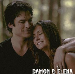#iMysticFalls ღ Damon & Elena; The Vampire Diaries.
