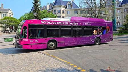Autobus in Mt Tremblant