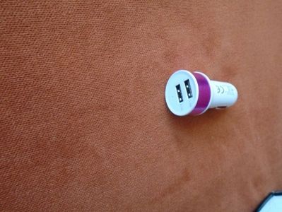 Alimentator 12 V pentru auto bricheta masina cu 2 USB ( 2.1 A+ 1.0 A) (5)
