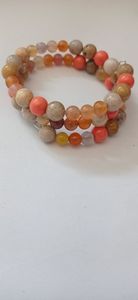 ; Coral fisil, agate
