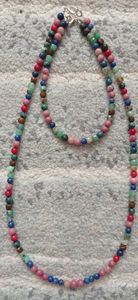 ; Mix pietre semiprețioase 4mm
