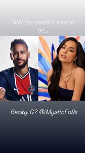 Becky G is his perfect match ❤️