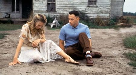 　Forrest Gump, dir. by Robert Z., 3.5★.　Forrest has a special ability: he runs very fast. Despite; his low IQ, his innocence and optimism guide him through extraordinary life experiences while holding onto his love for his childhood friend, Jenny.
