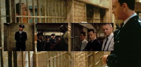 The Green Mile, dir. by Frank D., 5★.　　A guard, Paul Edgecomb, forms a bond; with a mysterious inmate, John Coffey, who has supernatural healing powers.

