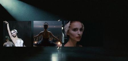 　Black Swan, dir. by Darren Aronof., 4★.　　　A ballerina, Nina, strives for perfection as she prepares; for the dual role of the White Swan and the Black Swan in Swan Lake.
