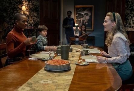 The Haunting of Bly Manor, dir. by Mike Flanagan, 4★.　　 A woman is hired to care for two orphaned; children at an English estate. As she settles in, she uncovers secrets about the manor’s history and its remaining ghosts.
