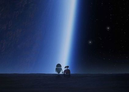 WALL-E, dir. by Andrew Stanton, 5★.　　　A lonely, waste-collecting robot on a polluted; Earth meets EVE, a robot on a mission to find signs of life, and falls in love with her.
