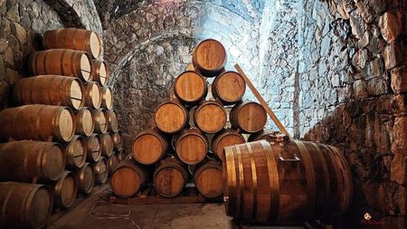 BARRELS for aging Tequila