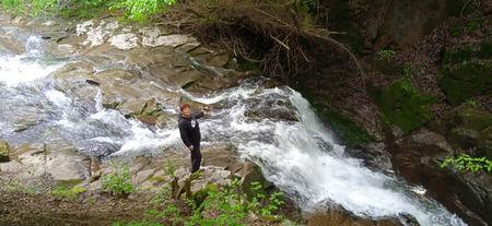 Cascada Curechiu din Munții Metaliferi