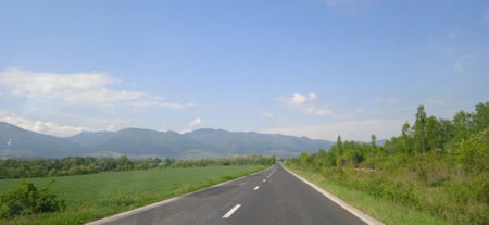 Spre Barajul Poiana Rusca