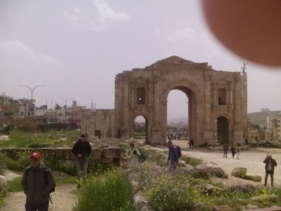 Jerash - Arcul lui Hadrian