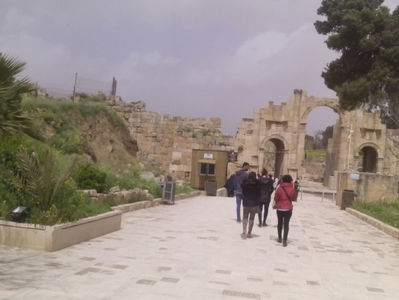 Jerash - Poarta de Sud