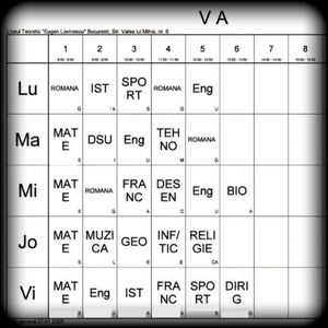 ♡ Day 55 ; 08.01.2025; Back to school... Si iar ne-au schimbat orarul! :(
