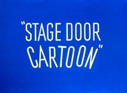 Stage Door Cartoon