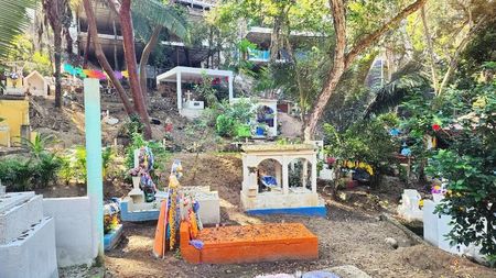 Cemetery in Tequila