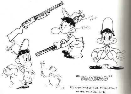 Daffy Duck And Egghead
