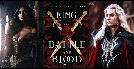 ⤷King of Battle and Blood ✎ Scarlett St. Clair「vol. 1﹚
