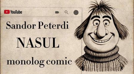 NASUL - monolog comic; Autor Sandor Peterdi, trad. Sebastian Bornemisa
