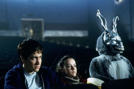 Donnie Darko, dir. by Richard Kelly, 4★.; watched this a long time ago but i enjoyed it
