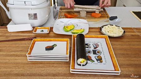 Making  Sushi 5