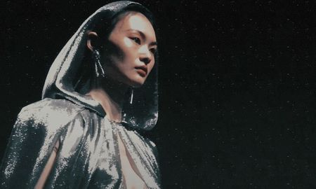 Mai Ɲցմყҽղ from Hanoi, Vietnam. A soul of lacquerwork turned fashion statement. As a; traditional lacquer artist, Mai turns timeless techniques into sculptural silhouettes and sleek finishes.
