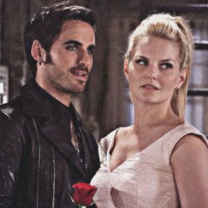 • Day 40 x 12.04.2025 w/ Killian Jones and Emma Swan.; Favourite couple from Once Upon a Time.
