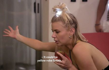Saraya, making no sense after 5 pumptinis