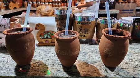 Serving Cantaritos in Mexico