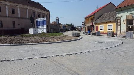 Sens giratoriu Str. N. Bălcescu (1)