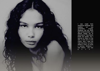 ⑵ ⁄ ҼցƖė˕ʷ̵ᵃ̵ˢ̵made fr. whispered betrayals and lullabies no one remembers singing.