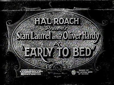 Early To Bed