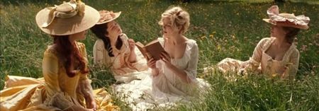 Sofia Coppolaʼs 2006 M͟ɑ͟r͟i͟e͟ An͟t͟o͟i͟n͟e͟t͟t͟e: A pastel daydream—so bright and delicate,; but with this quiet sadness beneath it all. I kept thinking about how lonely she must have felt, surrounded by all that sparkle. It stayed with me long after the credits.
