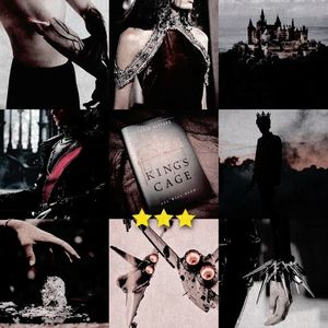〝Kiƞg’s Cɑge〞　　　　　　　　　　　　　　▸ ᵇʸ˓Victoria Aveyard˒; 　
» Red Queen, #3
