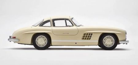 ᑦᴬᴿ ♡ 1955 Ṃẹṛc̣ẹḍẹṣ Beɴz 300SL ɯɐǝɹƆ White.