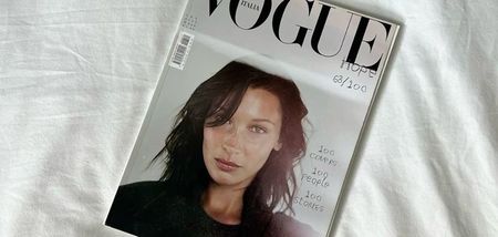 Bellα Ḥạḍịḍᵒⁿ♡ 63rd cover of Ṿọg̣ụẹ ɐᴉʅɐʇI, the September 2020 issue.