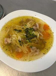 Supa de pui cu taietei