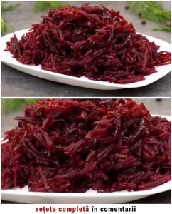 Salata de sfecla rosie